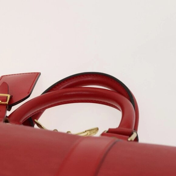 LOUIS VUITTON Epi Keepall 45 Boston Bag Red - Picture 8 of 16